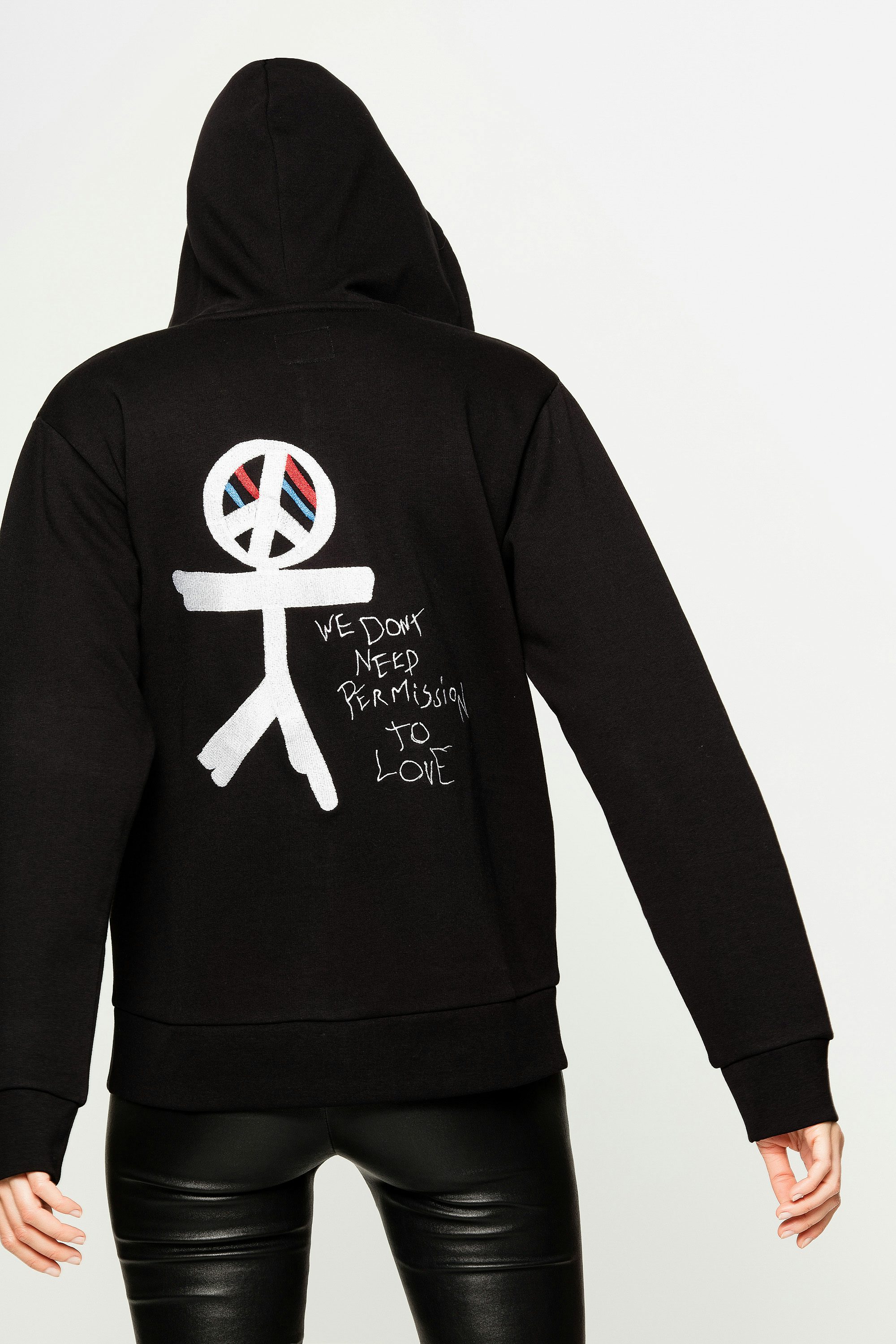 Sudadera Zadig&Voltaire X Jagger Snow - Sudadera con cremallera